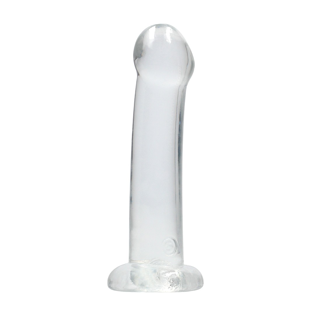 DILDO NON-REALISTIC CRYSTAL CLEAR 7 /17 CM TRANSPARENTE REALROCK - Imagen 3