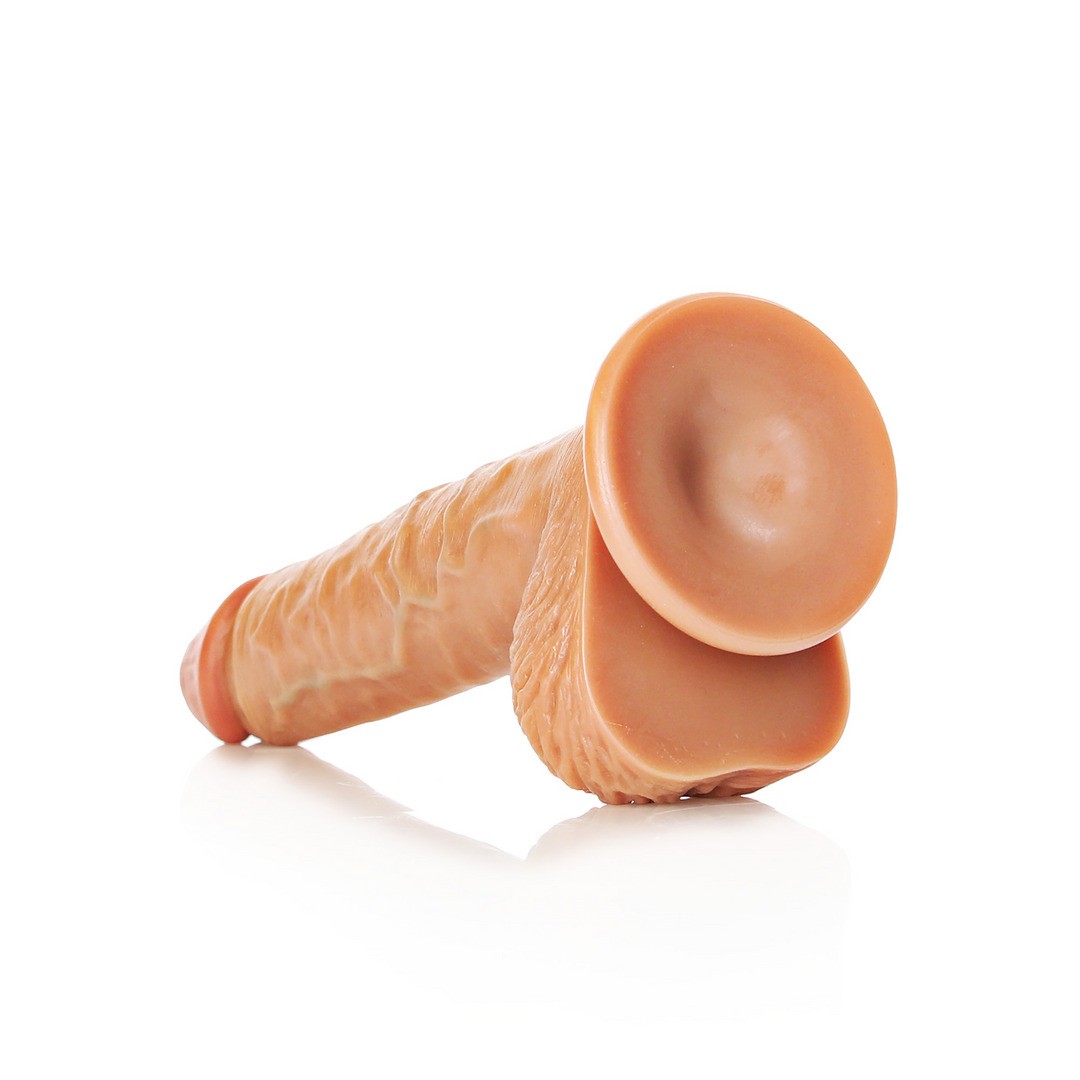 DILDO REALISTA CON TESTICULOS STRAIGHT 8 /20.5 CM REALROCK - Imagen 5