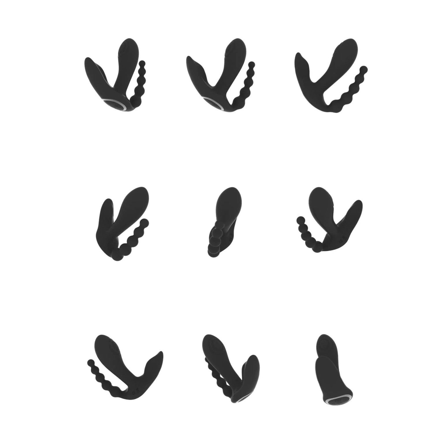 ESTIMULADOR CON DOBLE PENETRACIÓN KATA PULSE WAVE NEGRO VIVE - Imagen 5