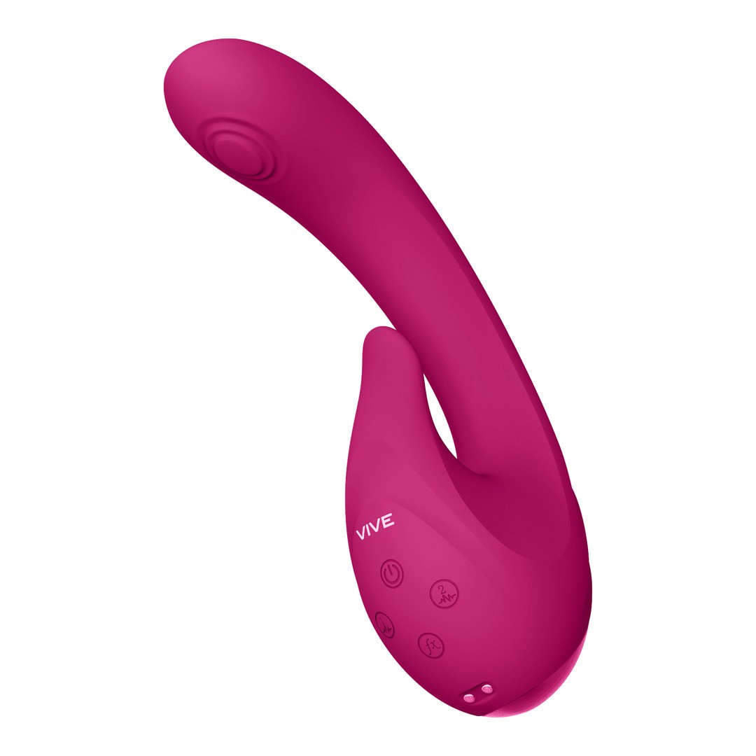 VIBRADOR MIKI PULSE WAVE FLICKERING G-SPOT ROSA VIVE - Imagen 5