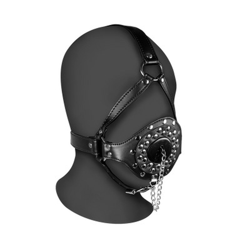 MÁSCARA CON MORDAZA CON FUNDA EXTREME OUCH! - Imagen 7