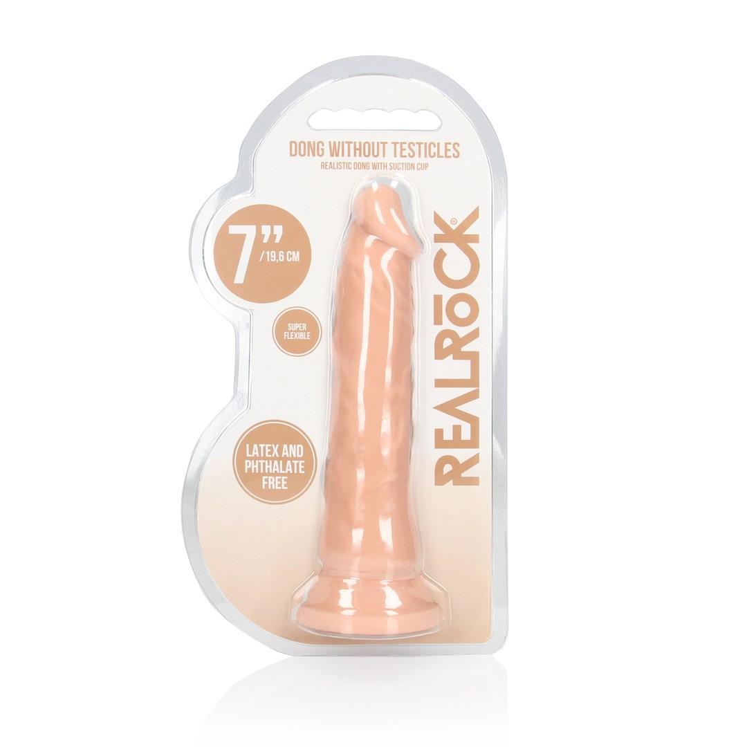 DILDO CON VENTOSA 7 /17 CM REALROCK