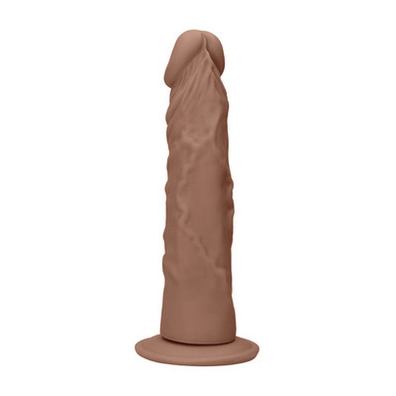 DILDO CON VENTOSA TAN 8 /20 CM REALROCK - Imagen 7