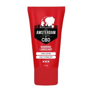 LUBRICANTE ANESTESIANTE A BASE DE AGUA ORIGINAL CBD FROM AMSTERDAM 2 FL OZ 50 ML PHARMQUESTS