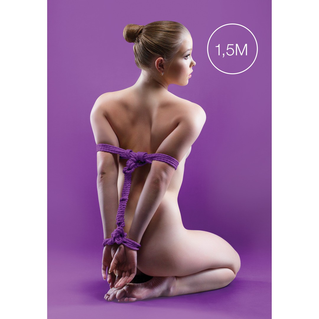MINI CUERDA JAPANESE 4.9 FT/ 1,5 M MORADO OUCH! - Imagen 3