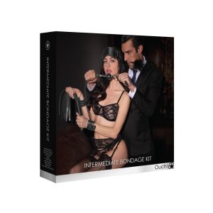 KIT BONDAGE INTERMEDIATE BONDAGE KIT NEGRO OUCH!