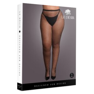 MEDIAS DE REJILLA NEGRAS TALLA QUEEN LE DÉSIR