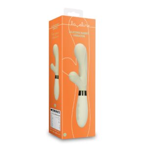 VIBRADOR RABBIT EN SILICONA MISTY GREEN LOVELINE