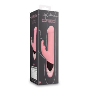 VIBRADOR RABBIT CON ROTACIÓN DE PERLAS PINK ARABESQUE LOVELINE