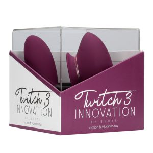 TWITCH 3 VIBRADOR RECARGABLE Y SUCCIONADOR BURDEUS INNOVATION