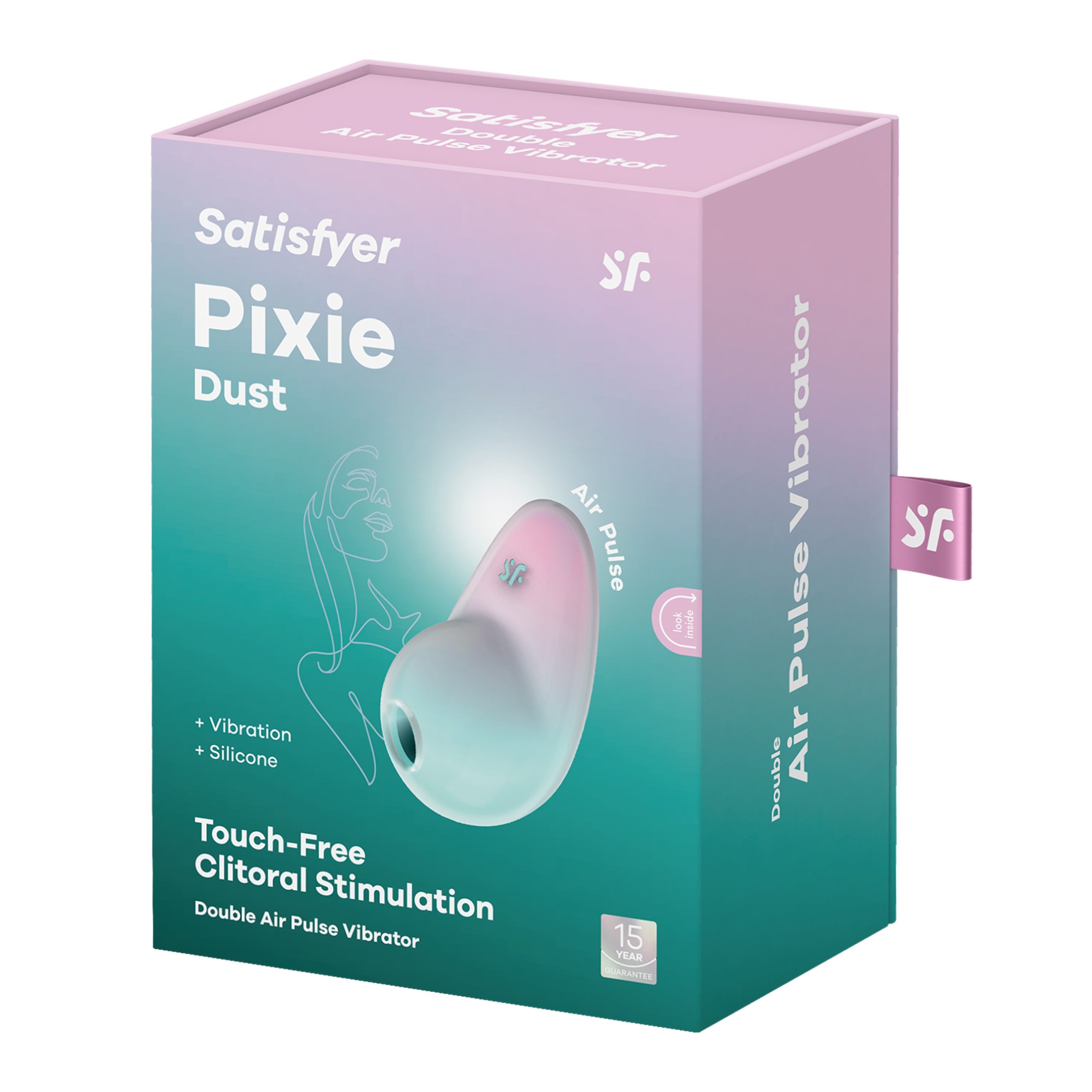 ESTIMULADOR PIXIE DUST MENTA/ROSA SATISFYER - Imagen 3