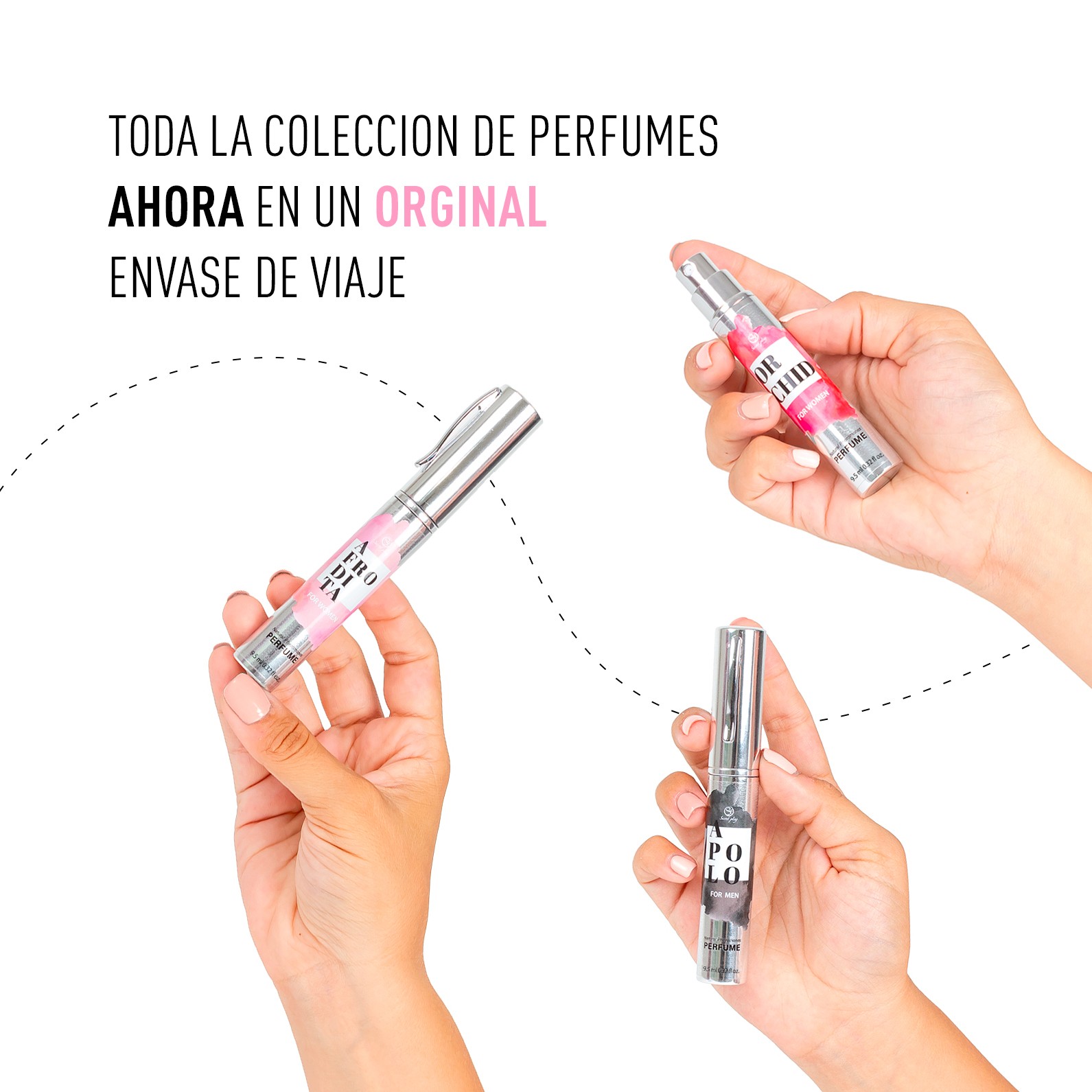 PERFUME SPRAY FORMATO DE VIAJE APOLO 9,5ML - SECRET PLAY - Imagen 7
