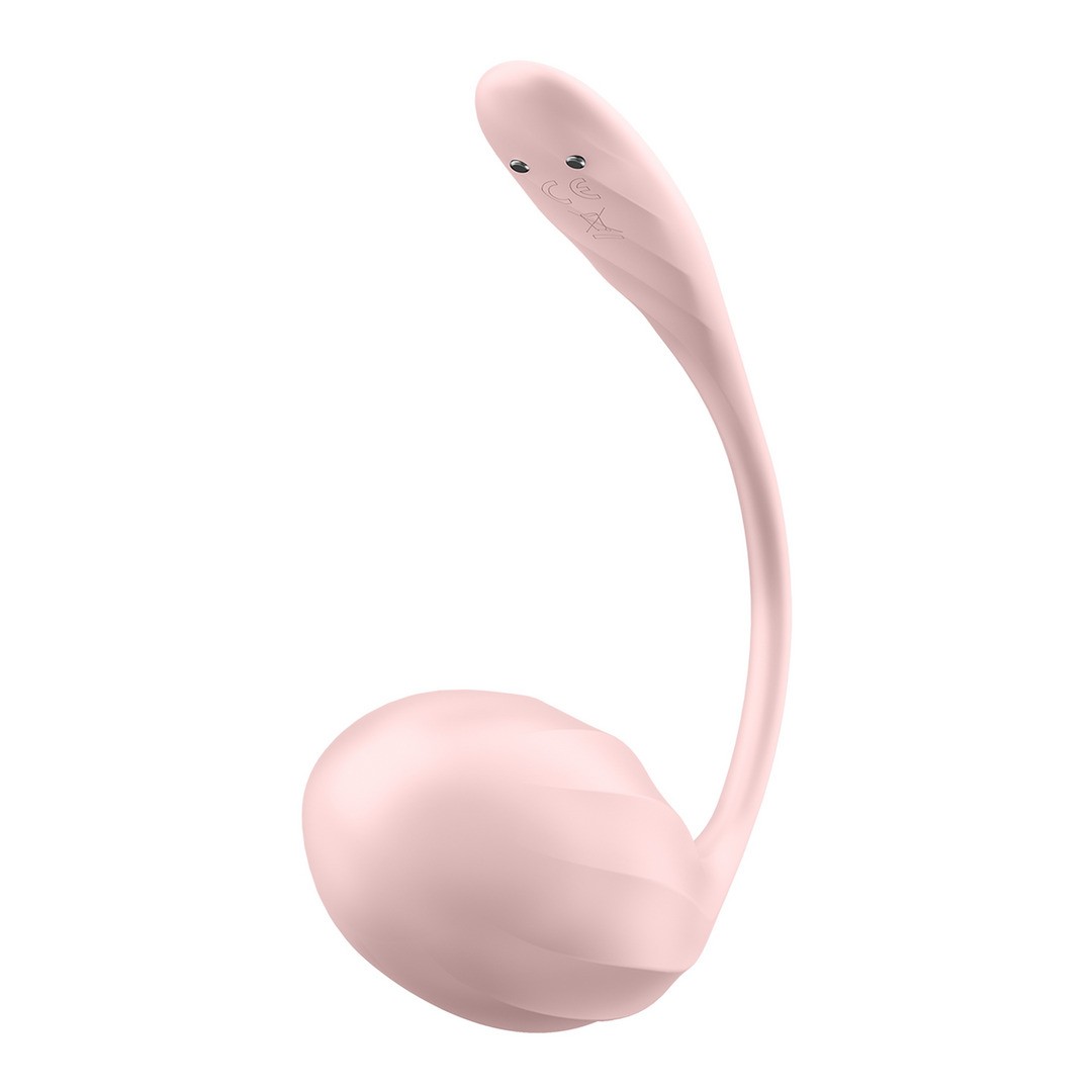 HUEVO VIBRADOR CON APLICACIÓN RIBBED PETAL CONNECT APP ROSA SATISFYER - Imagen 4