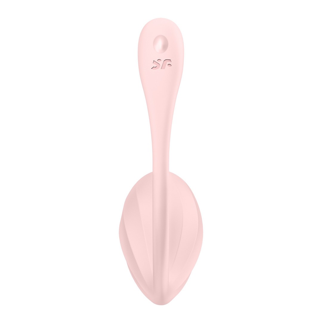 HUEVO VIBRADOR CON APLICACIÓN RIBBED PETAL CONNECT APP ROSA SATISFYER - Imagen 5