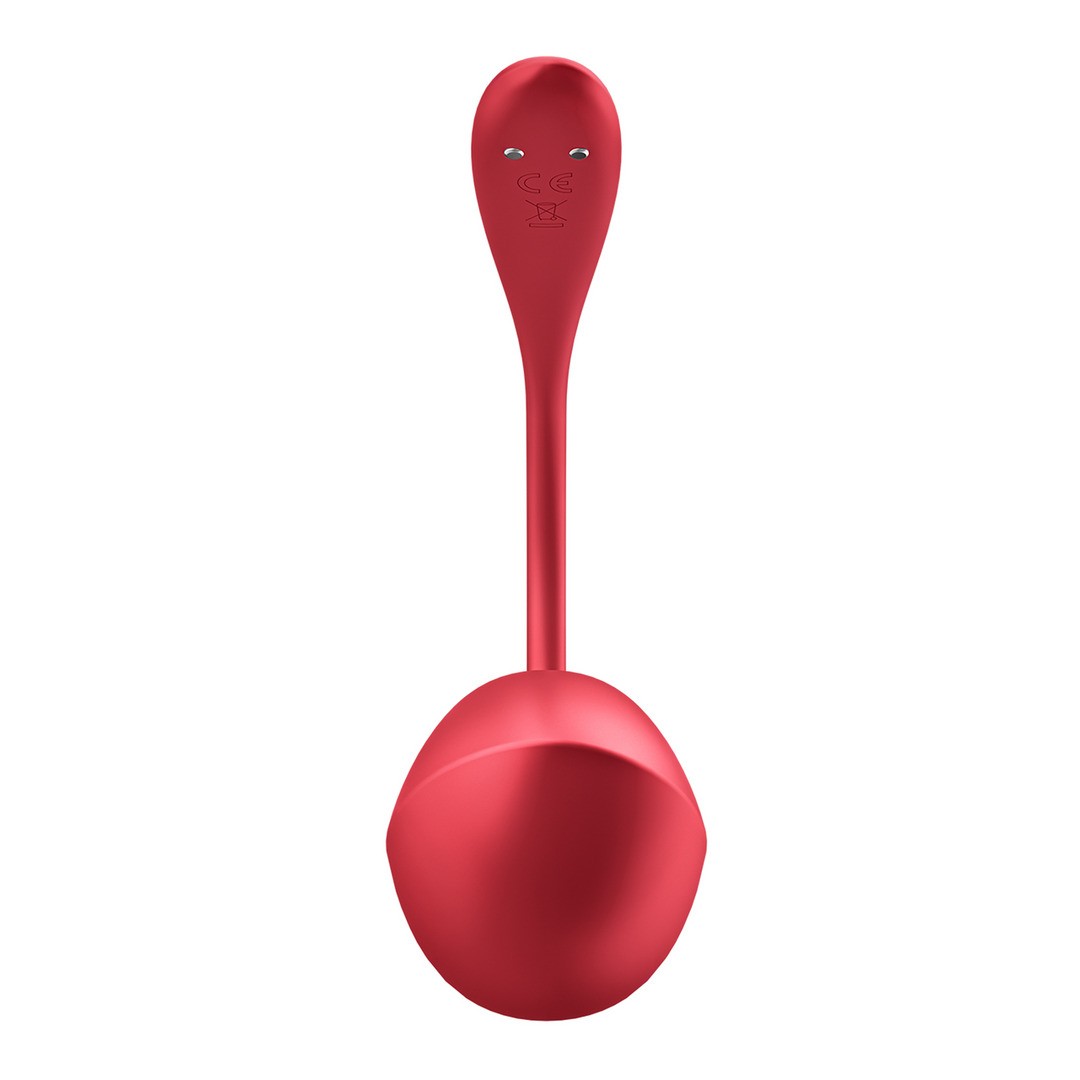 HUEVO VIBRADOR CON APLICACIÓN SHINY PETAL CONNECT APP ROJO SATISFYER - Imagen 3