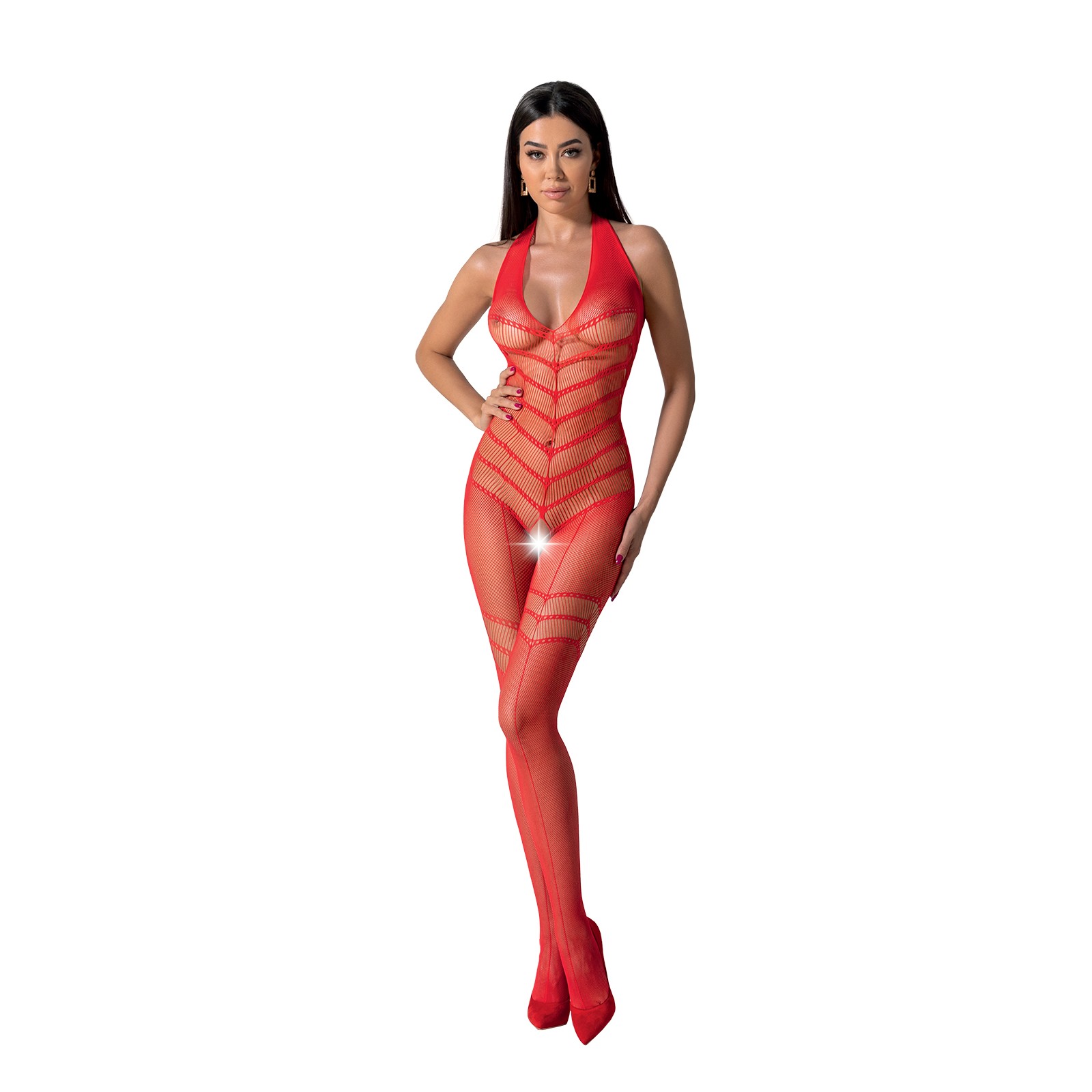 CATSUIT BS100 ROJO EROTIC LINE PASSION - Imagen 7