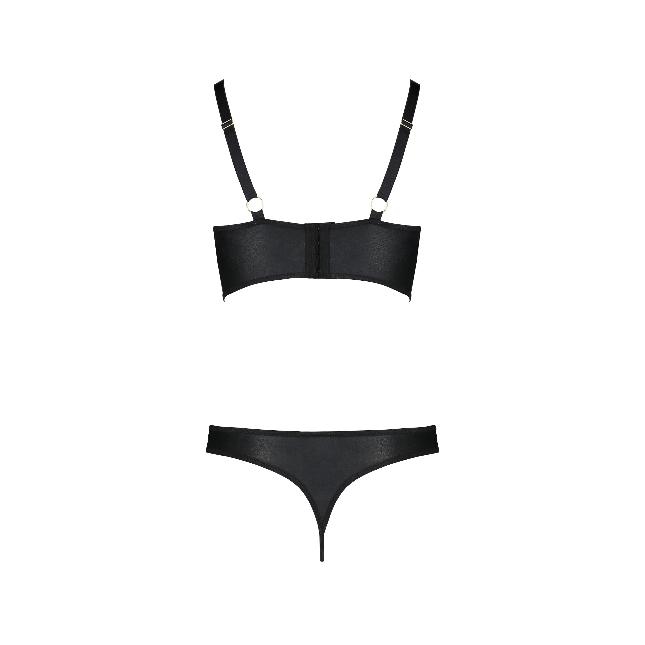 CONJUNTO DE 2 PIEZAS MALWIA BIKINI NEGRO PASSION - Imagen 3