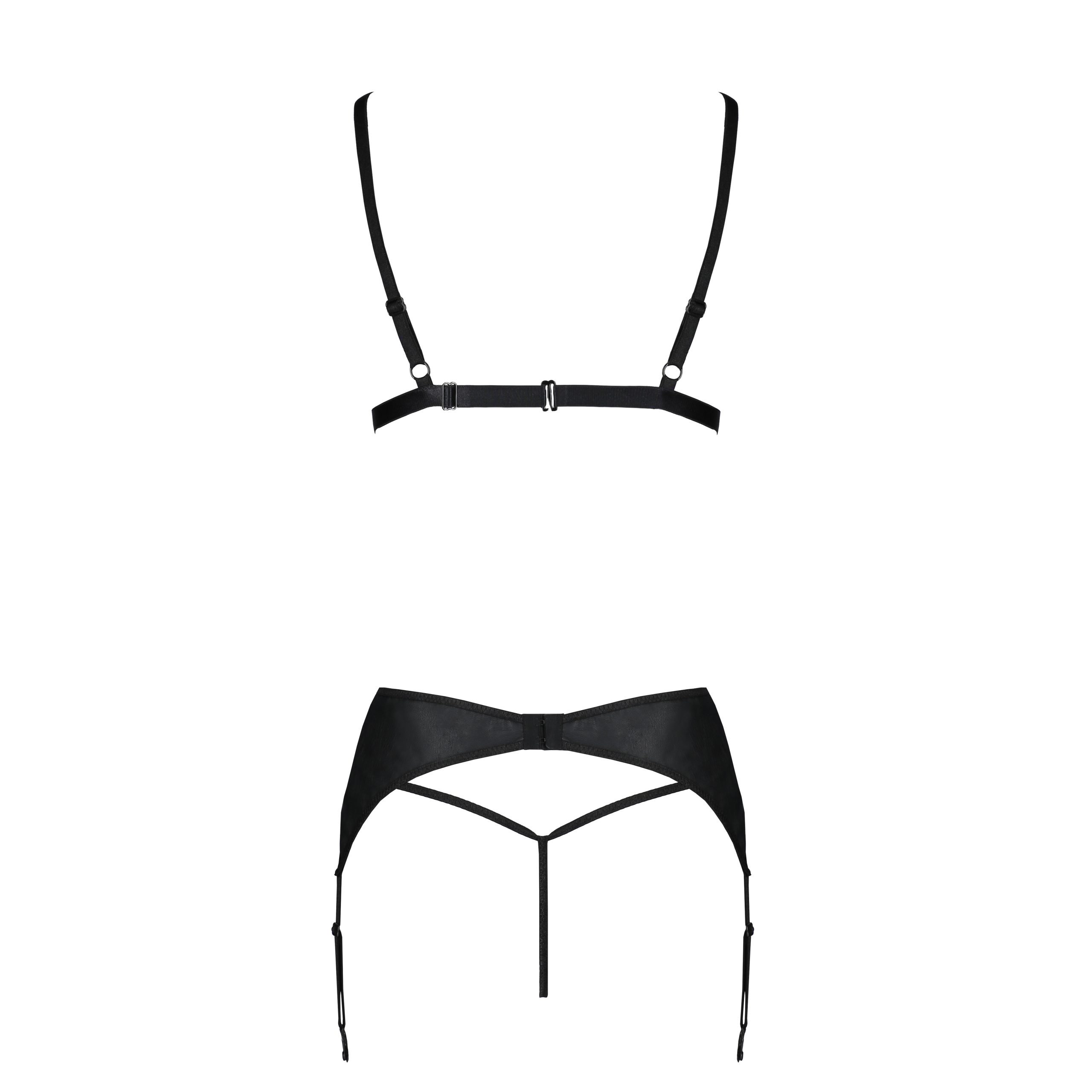 CONJUNTO DE 3 PIEZAS MILEY NEGRO PASSION - Imagen 5