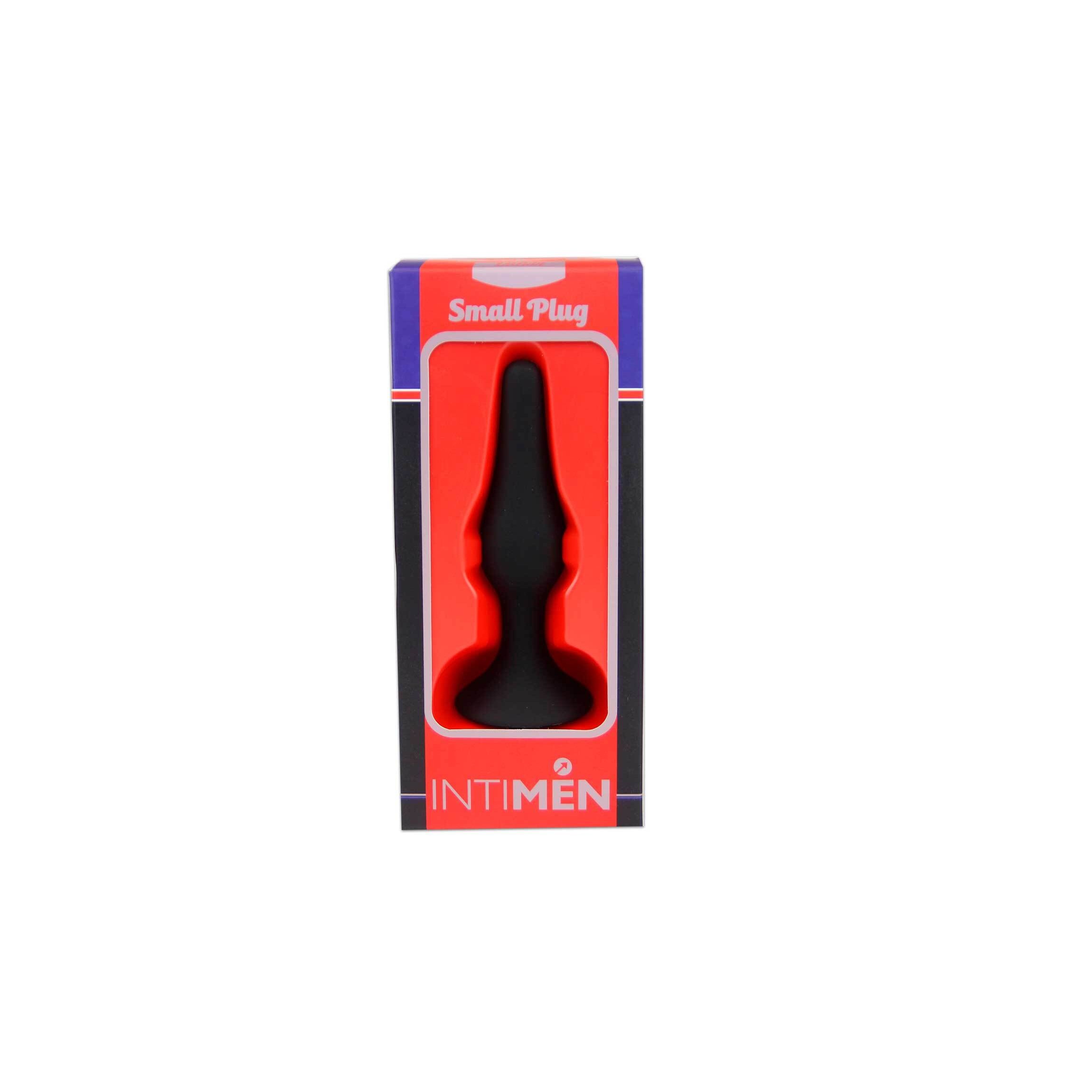 PLUG ANAL PEQUEÑO NEGRO INTIMEN - Imagen 3