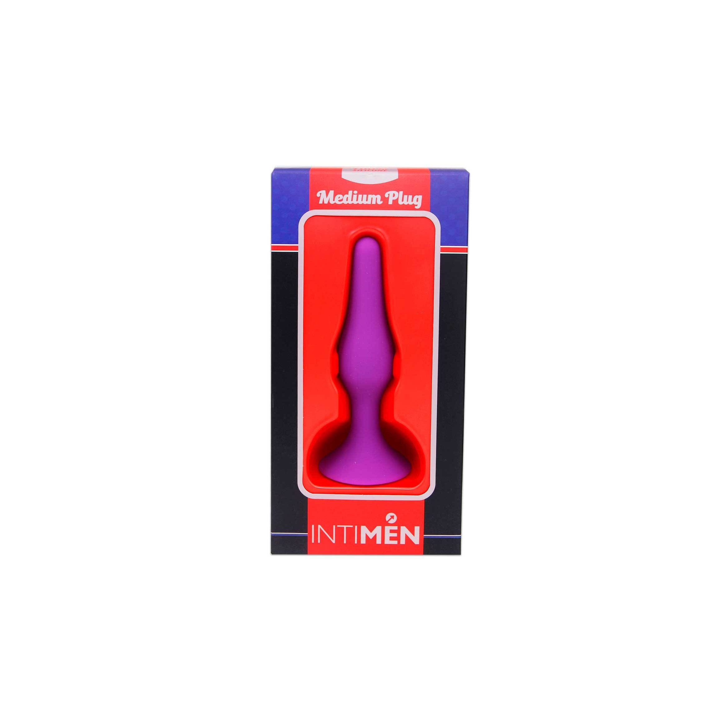 PLUG ANAL MEDIANO MORADO INTIMEN - Imagen 4