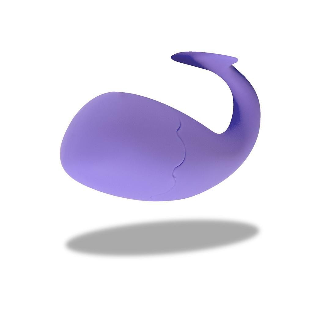 HUEVO VIBRADOR RECARGABLE CON MANDO BARINE MORADO EVOQUE - Imagen 3