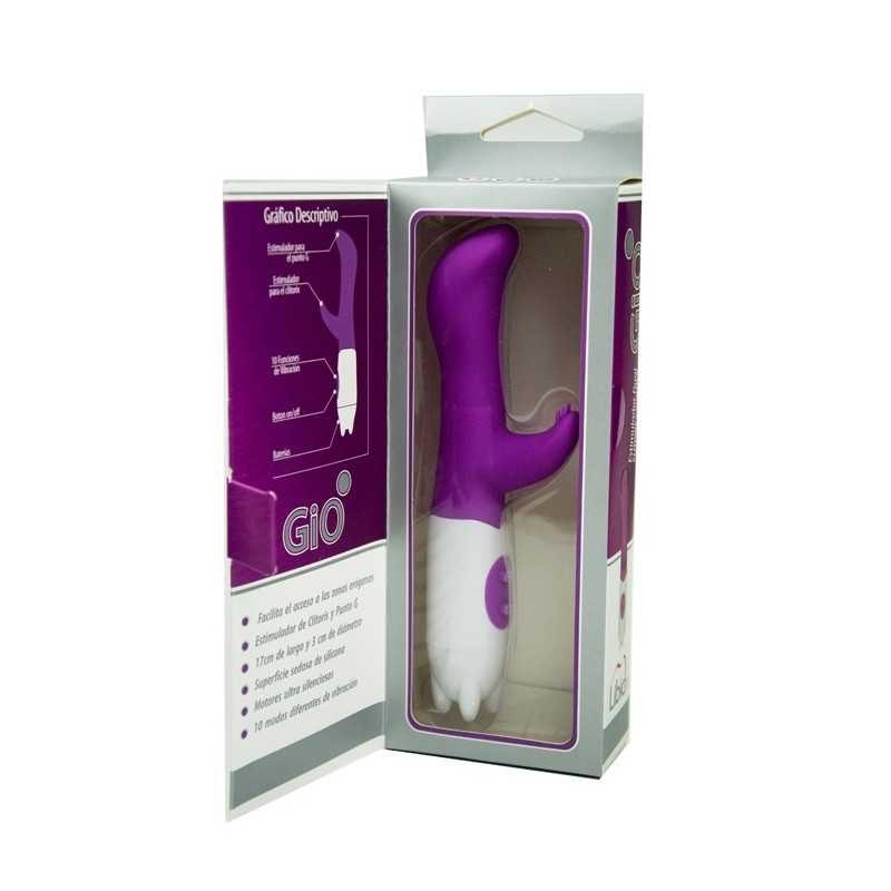 VIBRADOR GIO MORADO LIBID TOYS - Imagen 3