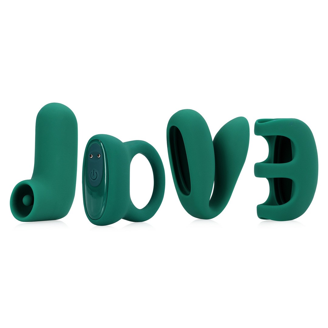 CONJUNTO DE BALA CON 4 ACCESORIOS LOVE' (S)EXPLORE VERDE LOVELINE - Imagen 3