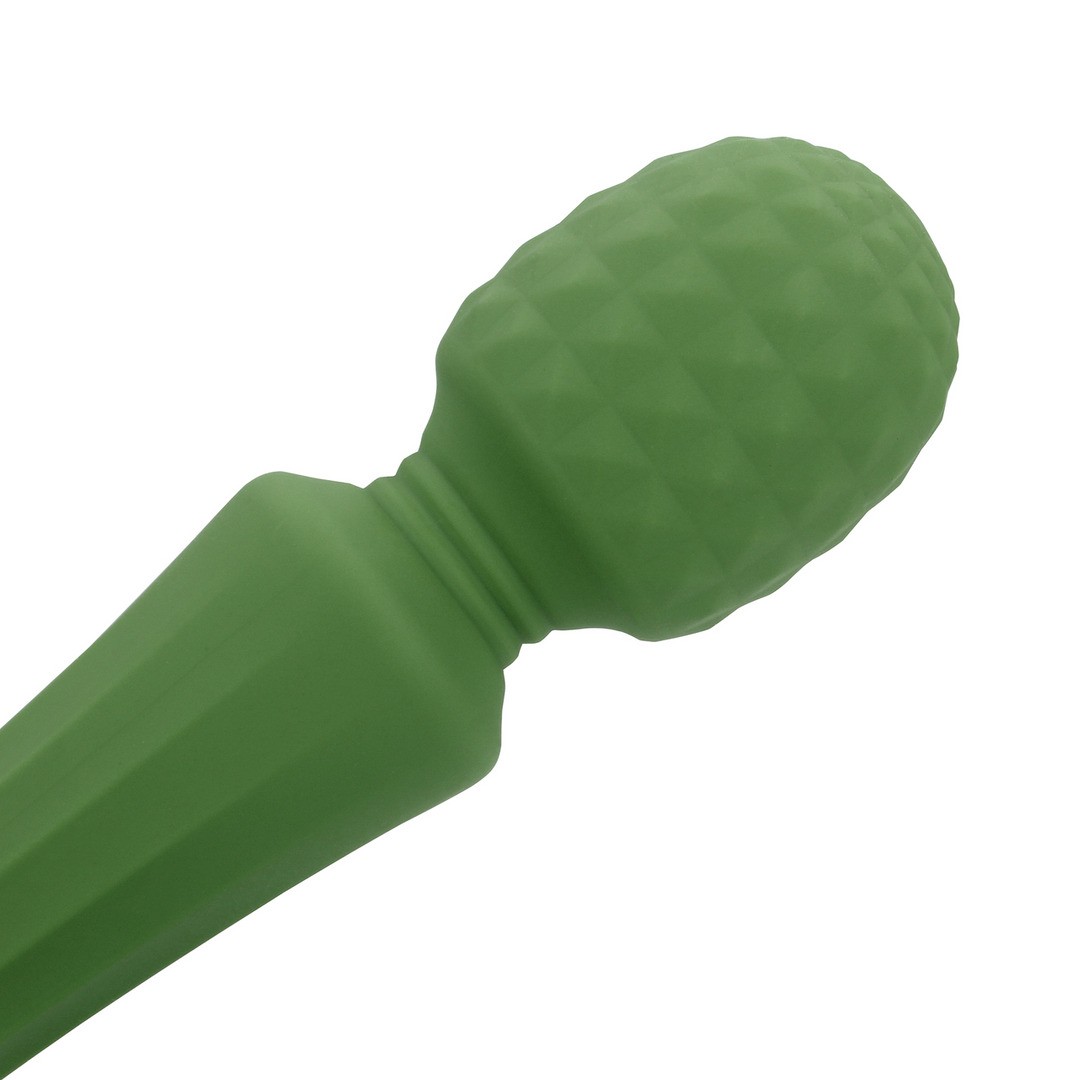 MASAJEADOR POWERFUL WAND VIBRATOR VERDE LOVELINE - Imagen 4