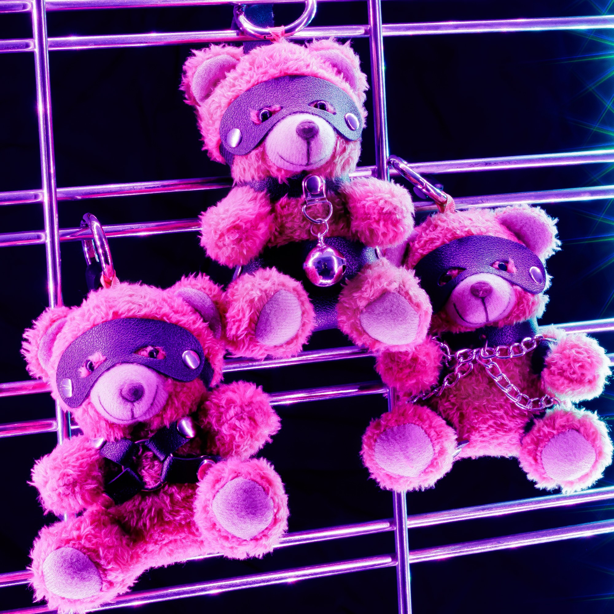 LLAVERO DE OSO CRUSHITO CON CADENAS CRUSHIOUS - Imagen 8
