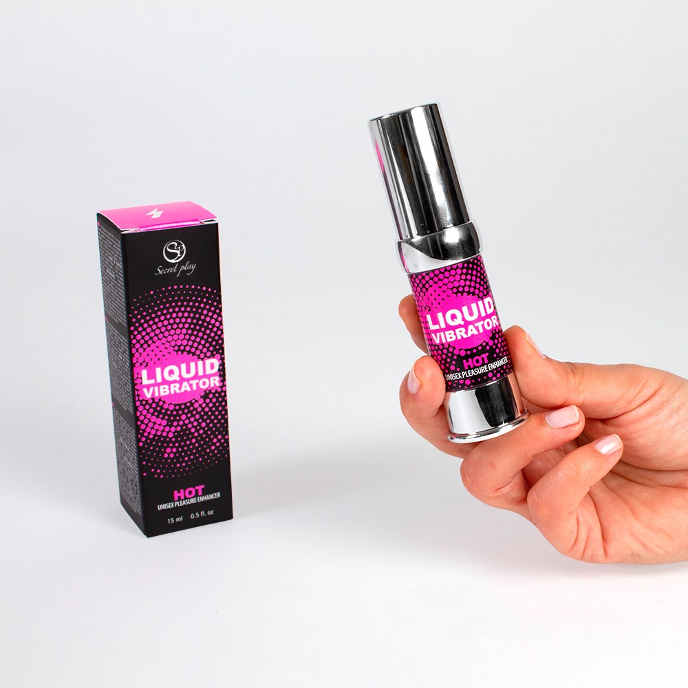 GEL LIQUID VIBRATOR HOT 15ML