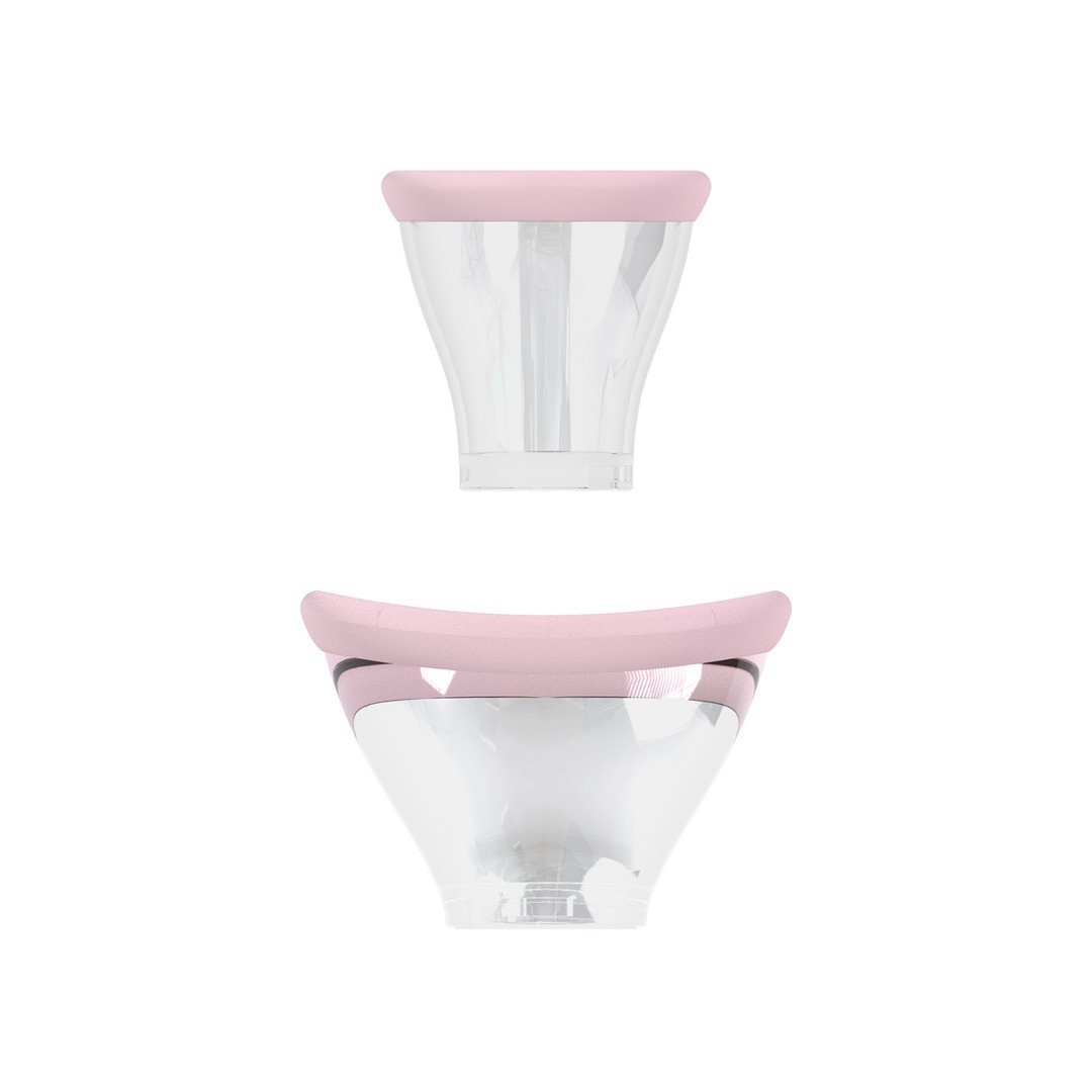 BOMBA RECARGABLE PARA LA VULVA Y EL PECHO SENSUAL ROSA PUMPED - Imagen 5
