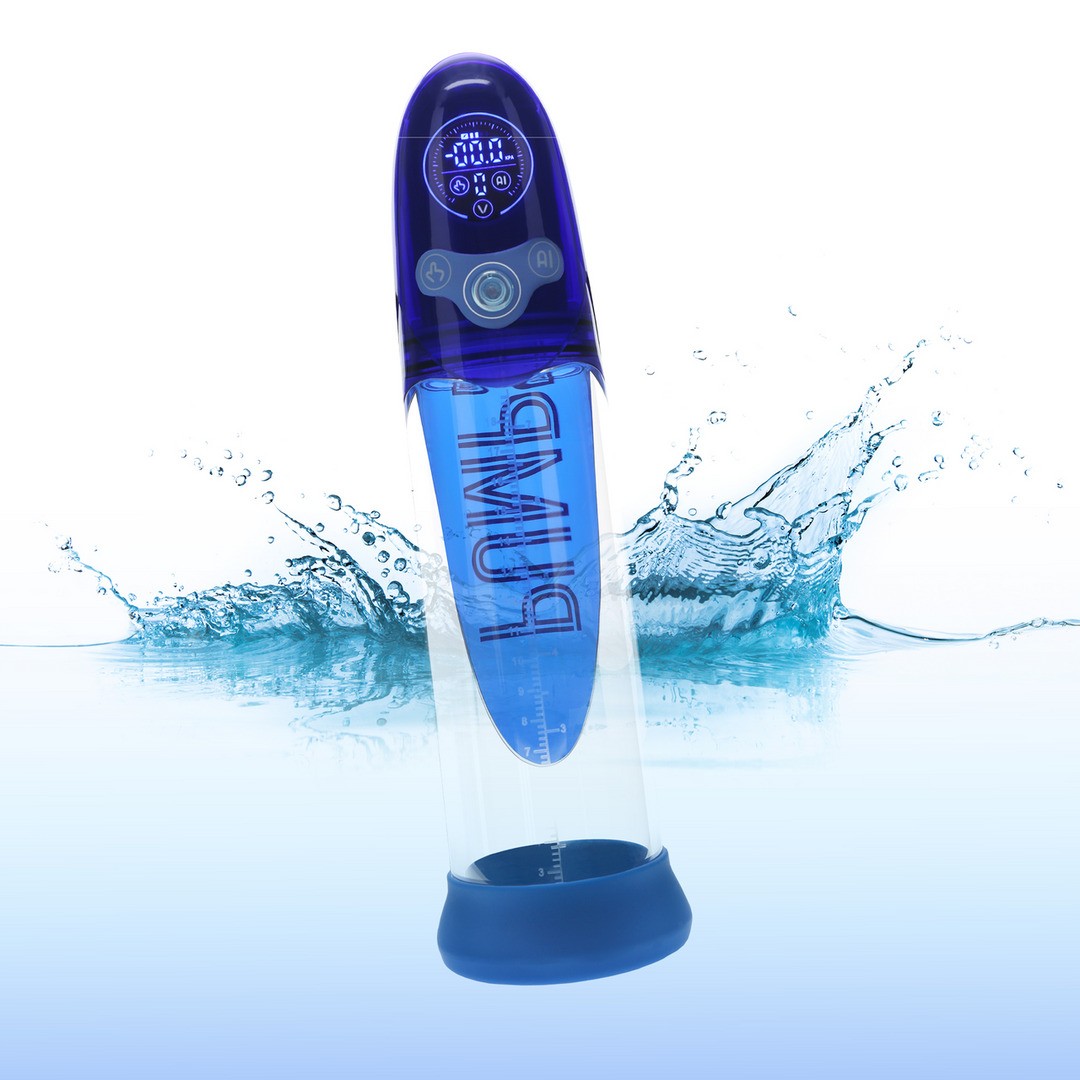 BOMBA AUTOMÁTICA PARA EL PENE CON IA AQUA-PRO AZUL PUMPED - Imagen 4