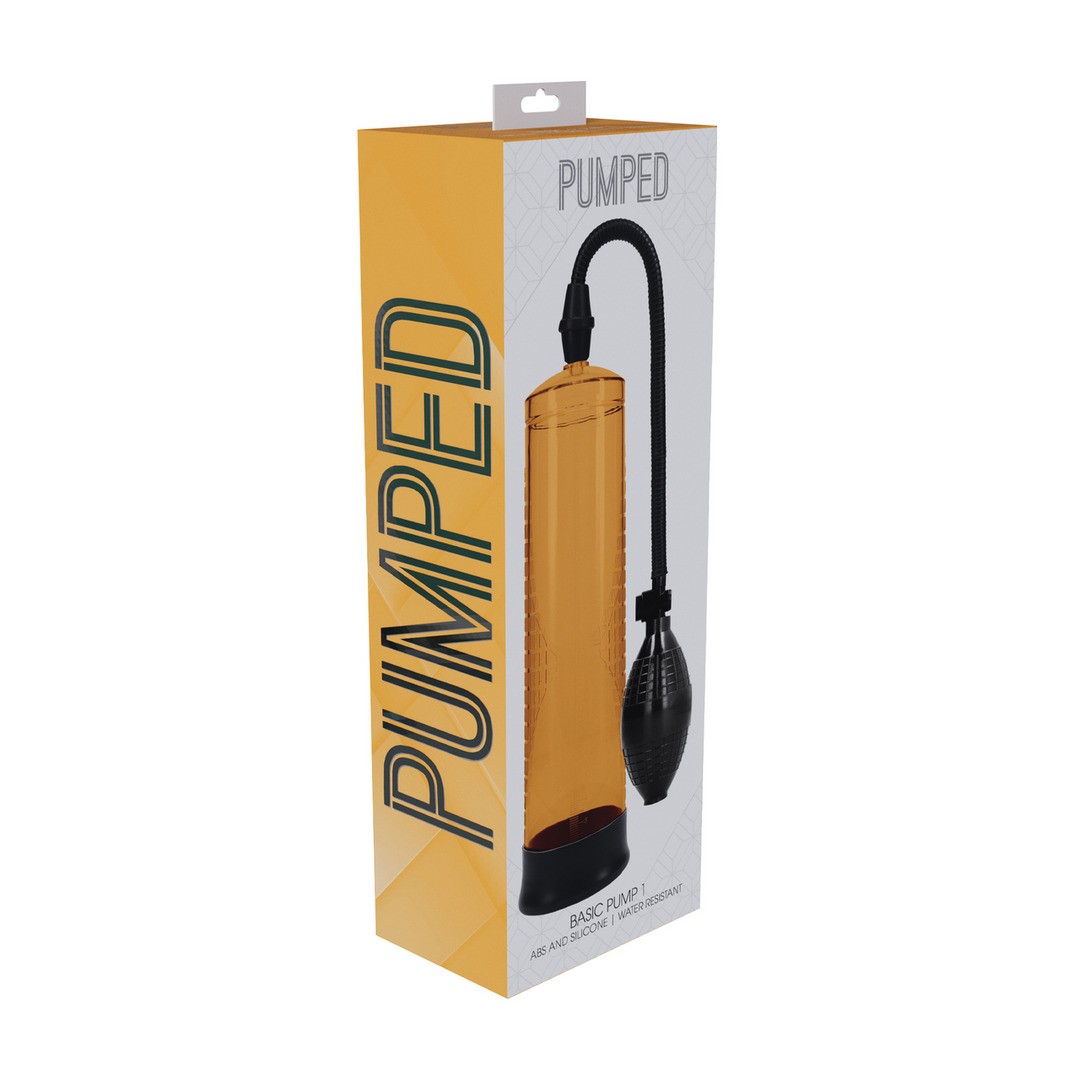 BOMBA PARA EL PENE BASIC PUMP 1 NARANJA PUMPED - Imagen 3