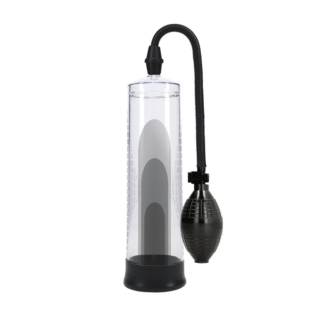 BOMBA PARA EL PENE BASIC PUMP TRANSPARENTE PUMPED