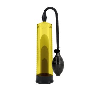 BOMBA PARA EL PENE BASIC PUMP 1 AMARILLO PUMPED