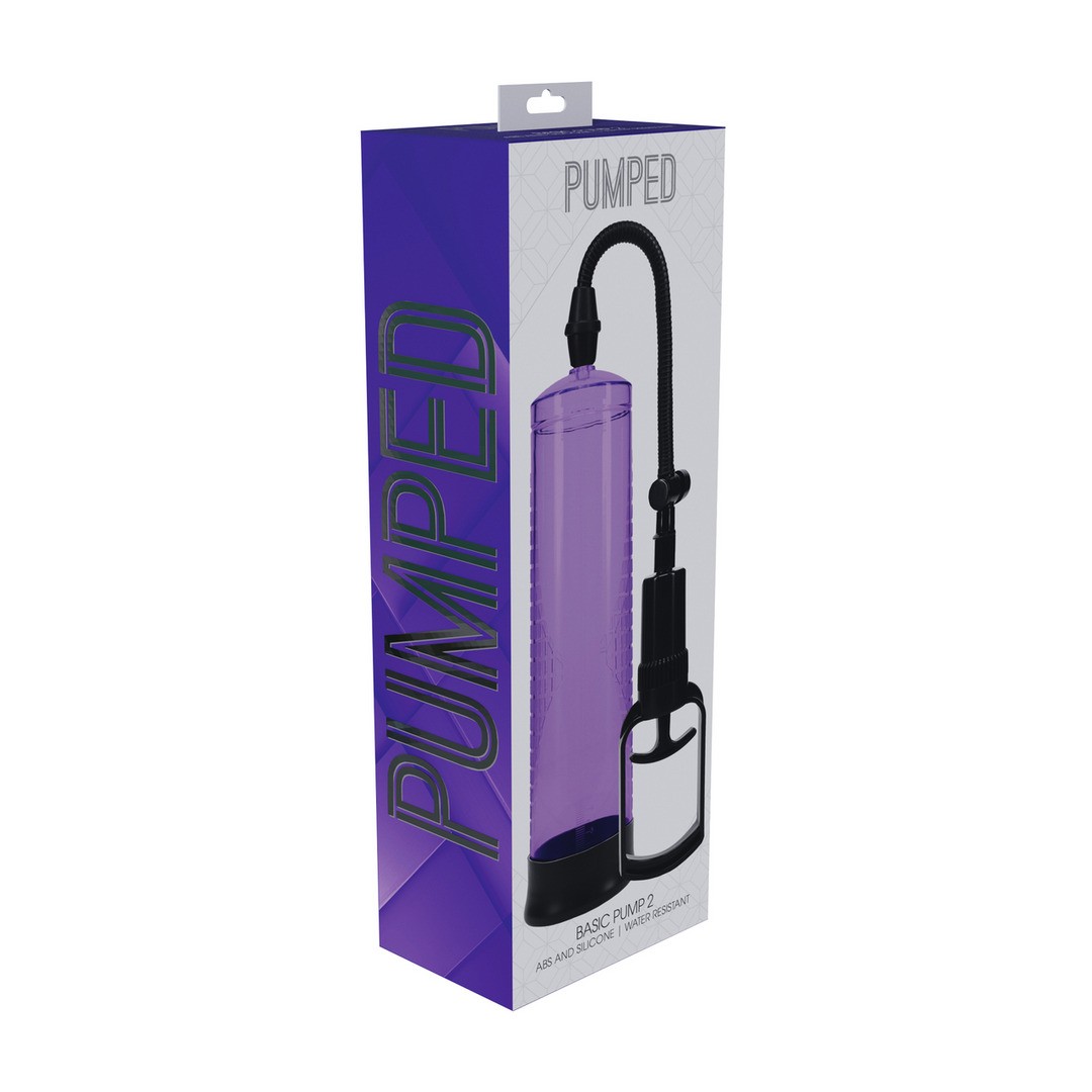 BOMBA PARA EL PENE BASIC PUMP 2 MORADO PUMPED - Imagen 3