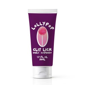 GEL DE SEXO ORAL CON SABOR A FRAMBUESA LOLLYPOP CLIT LICK 1.7 FL OZ/ 50 ML PHARMQUESTS
