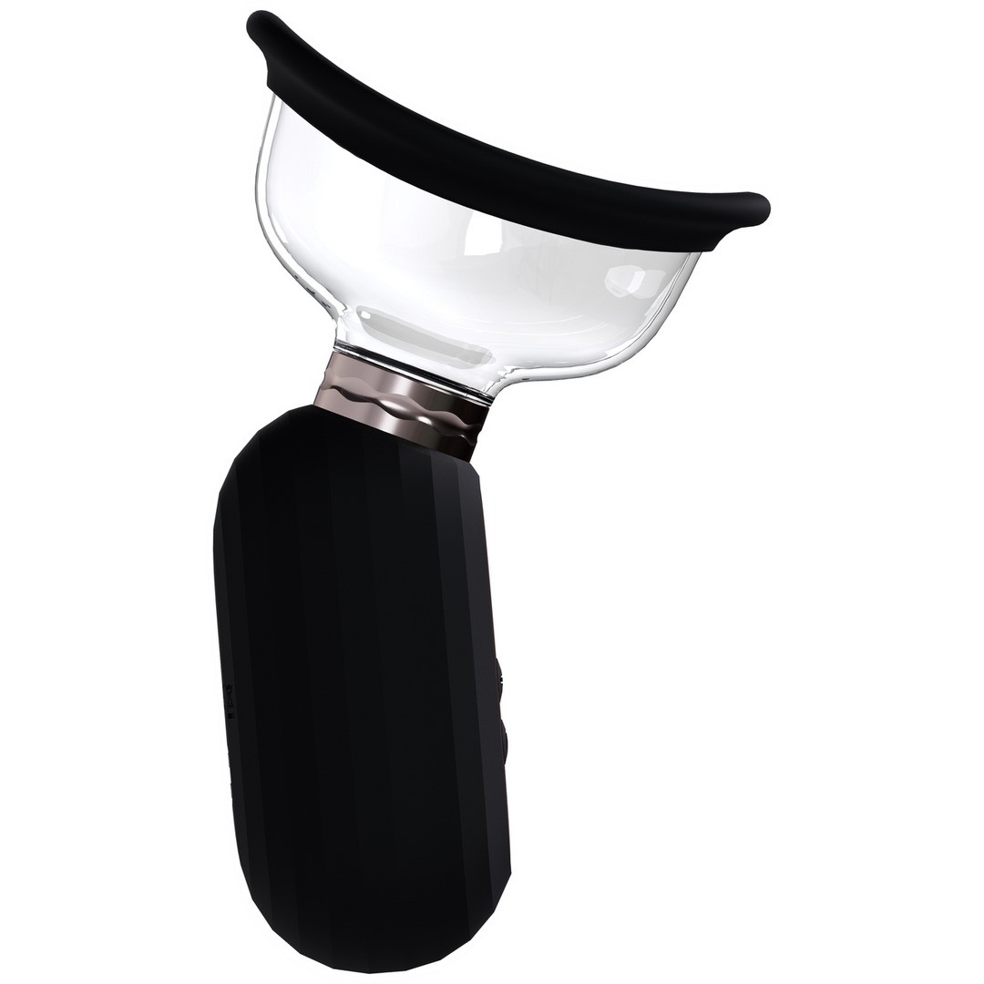 BOMBA PARA VULVA Y SENOS DAZZLING NEGRA PUMPED
