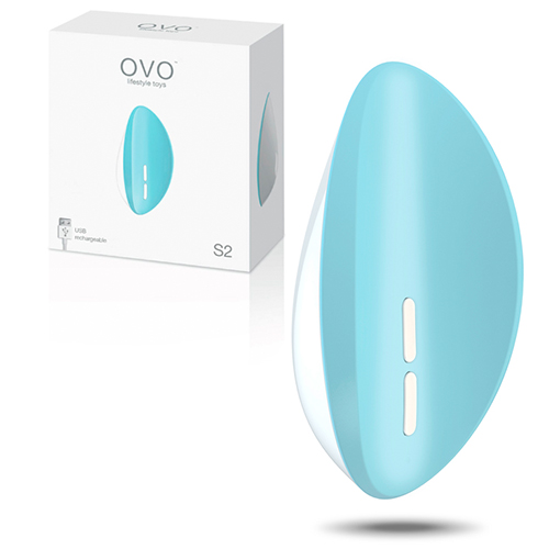 ESTIMULADOR RECARGABLE S2 OVO AZUL - Imagen 4