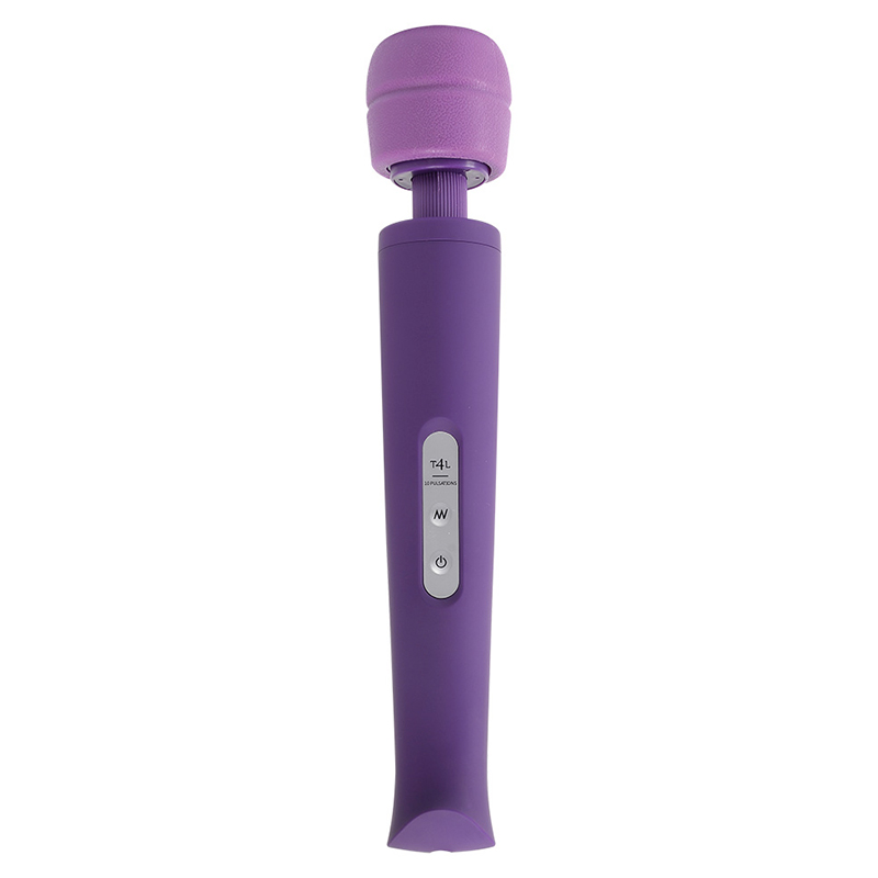 MASAGEADOR CON CARGADOR USB CANDY PIE MAGIC WAND MORADO - Imagen 4