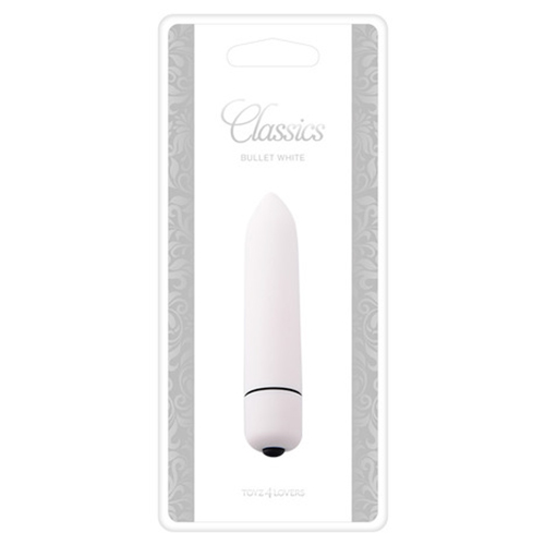 BALA VIBRADORA BULLET BLANCA