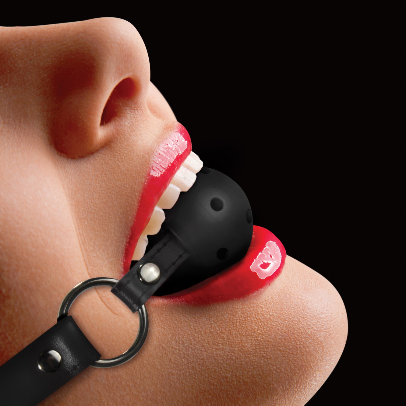 MORDAZA OUCH! BALL GAG NEGRA - Imagen 3