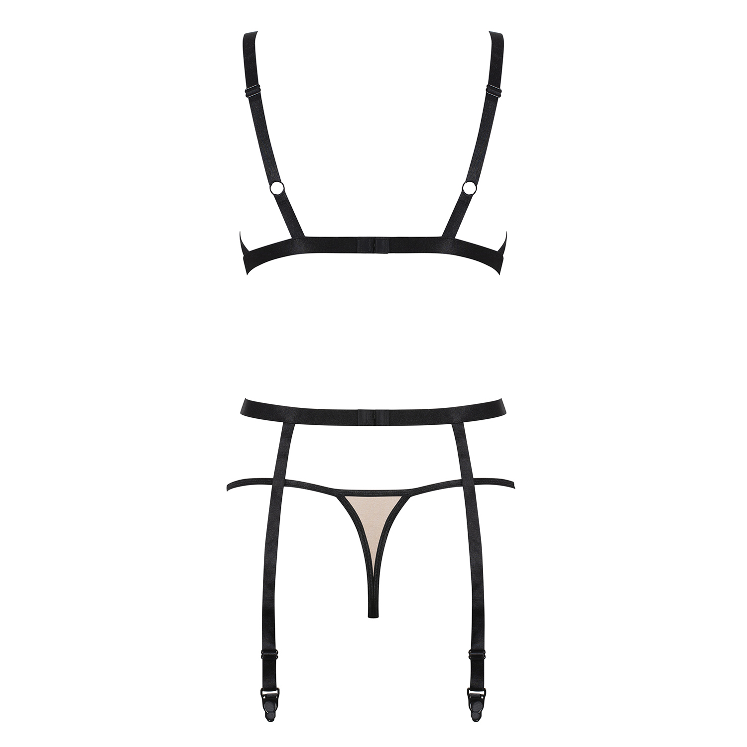 CONJUNTO NUDELIA OBSESSIVE NEGRO - Imagen 4