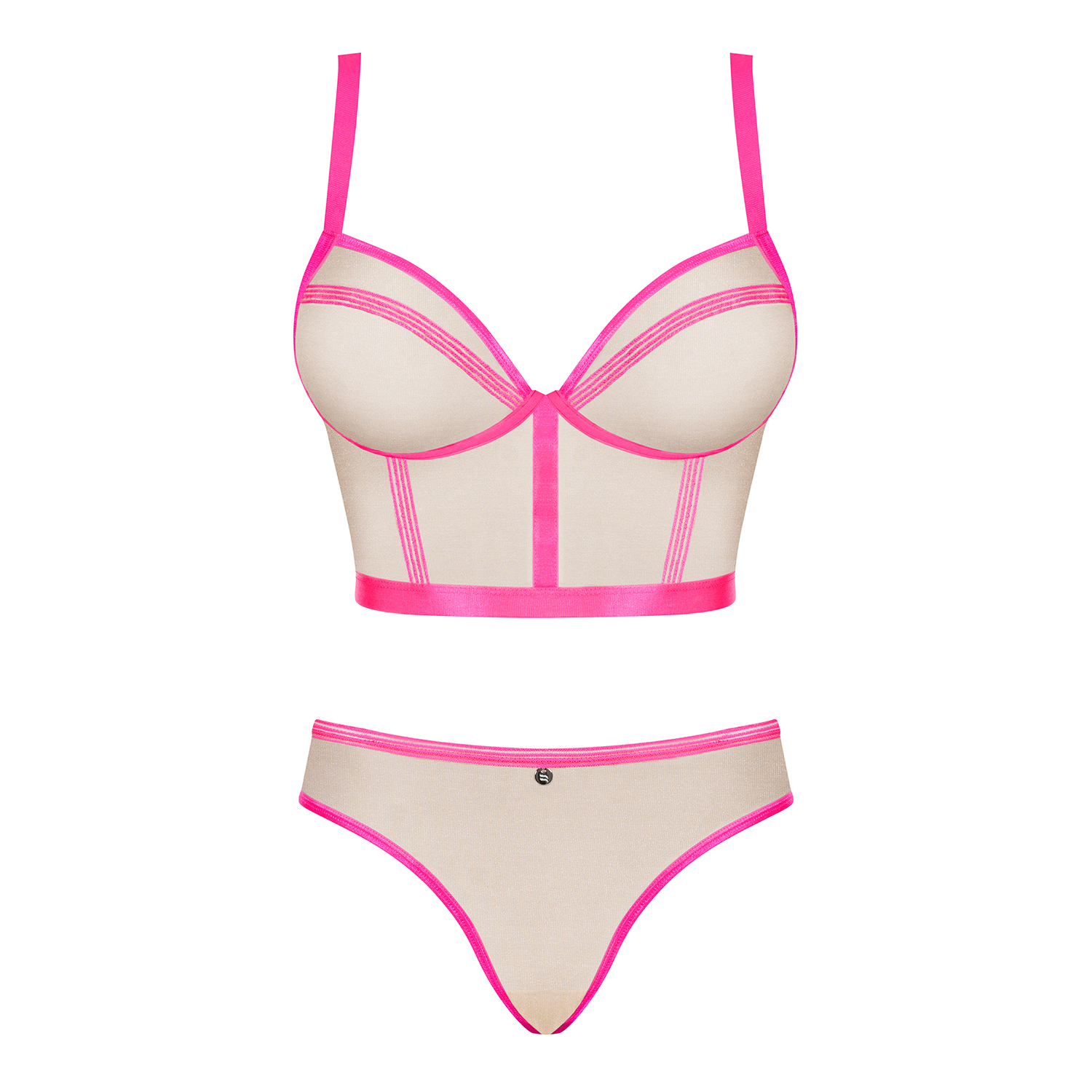 CONJUNTO NUDELIA OBSESSIVE ROSA - Imagen 3