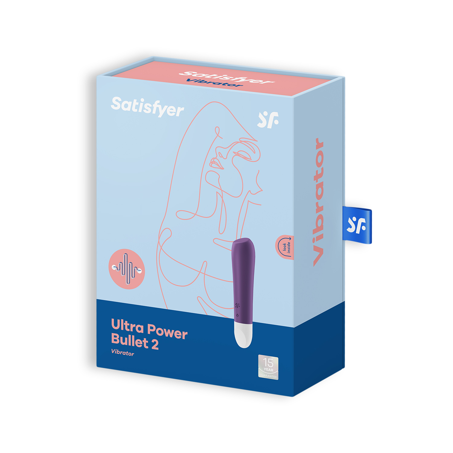 BALA VIBRADORA ULTRA POWER BULLET 2 SATISFYER MORADO - Imagen 7