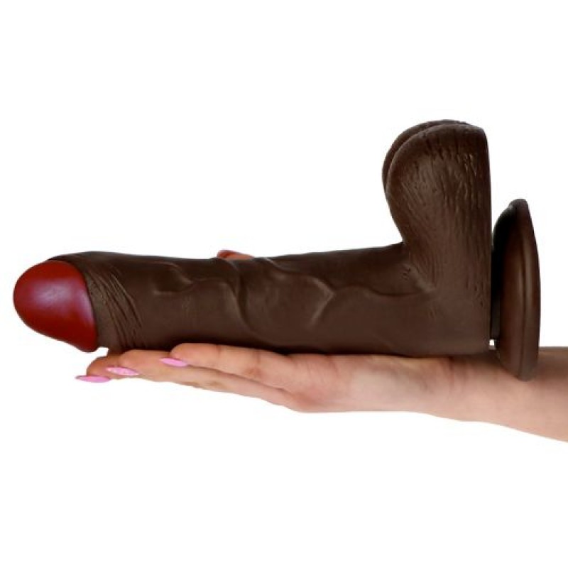 VIBRADOR REALÍSTICO REAL RAPTURE FIRE PASSION 9'' NEGRO - Imagen 3
