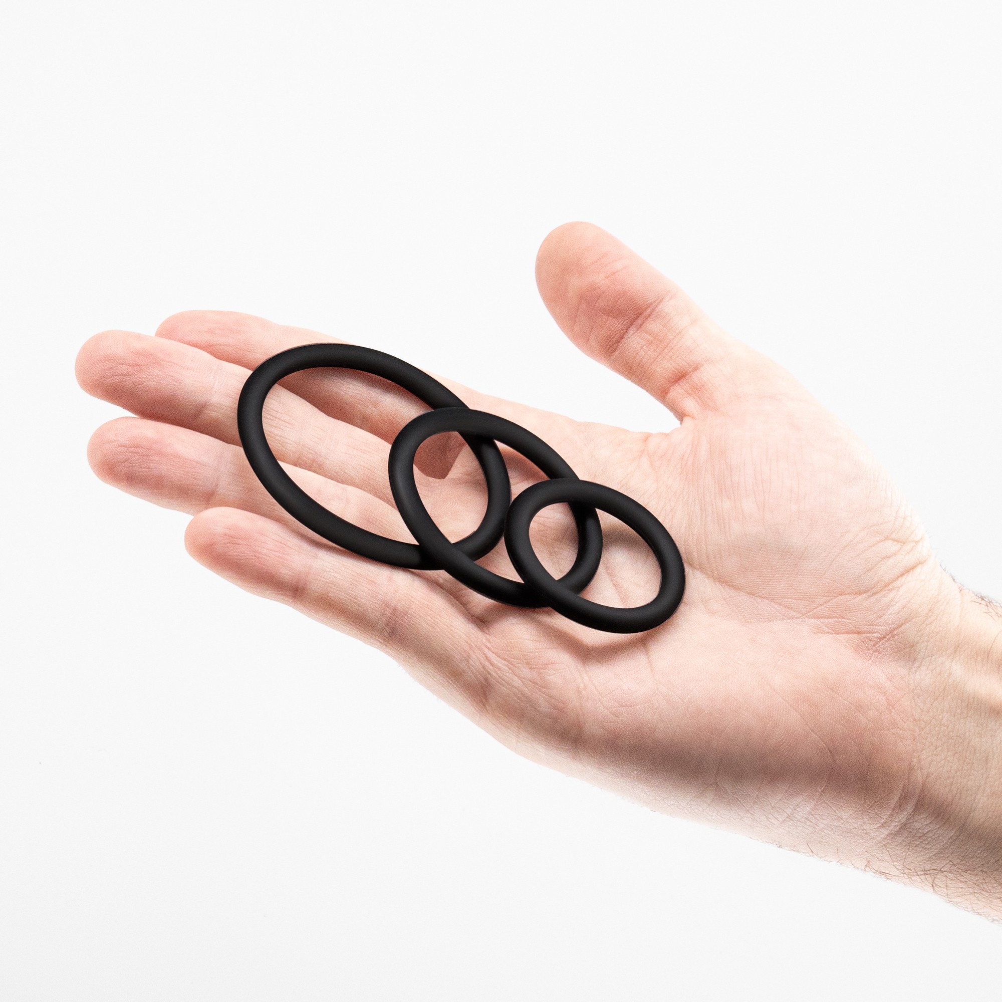 DALTONS CONJUNTO DE ANILLOS DE SILICONA PARA EL PENE CRUSHIOUS - Imagen 3