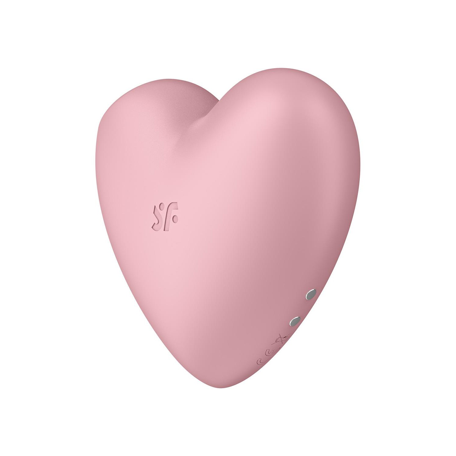 VIBRADOR CUTIE HEART SATISFYER ROSA - Imagen 5