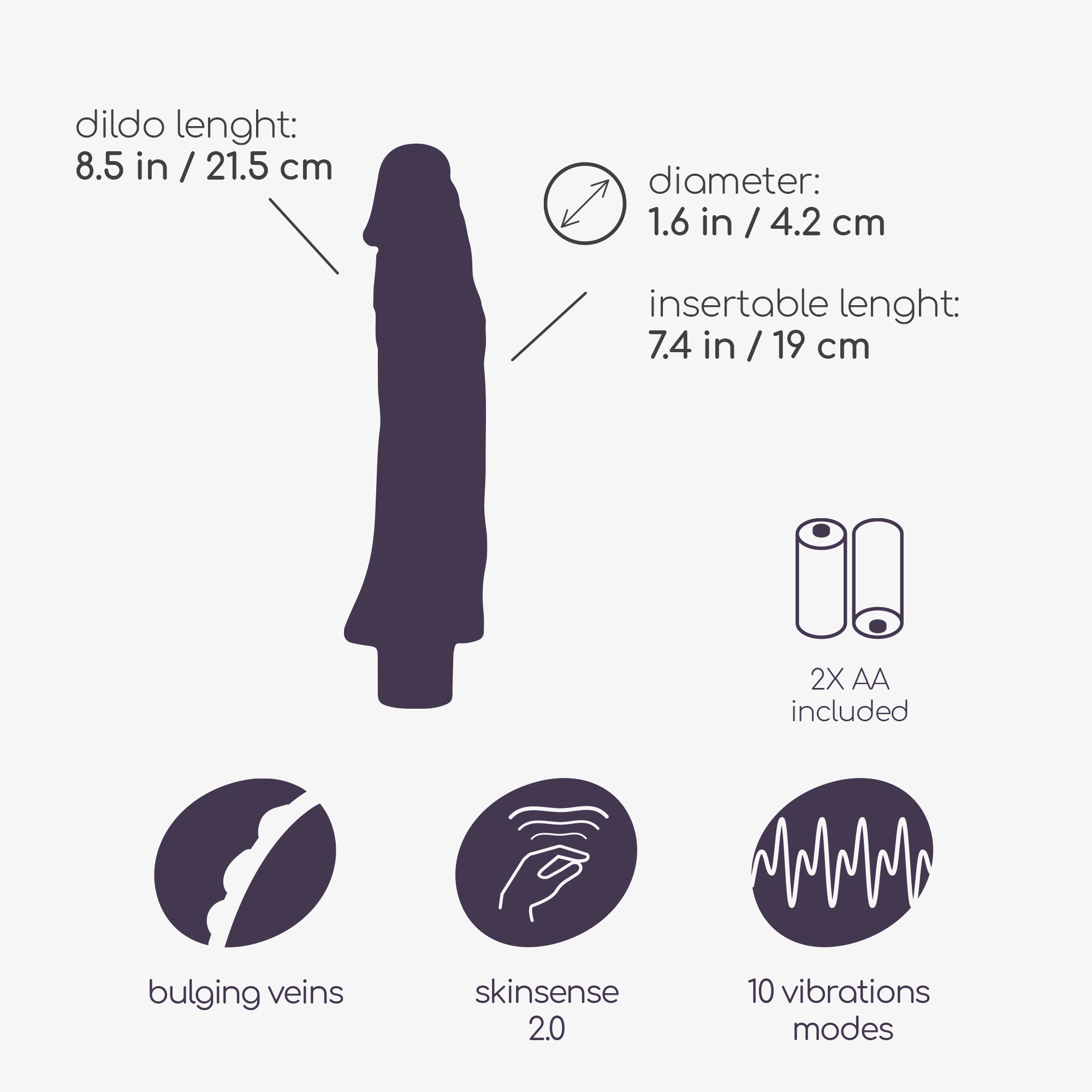 VIBRADOR REALISTA GUIDO CRUSHIOUS - Imagen 7