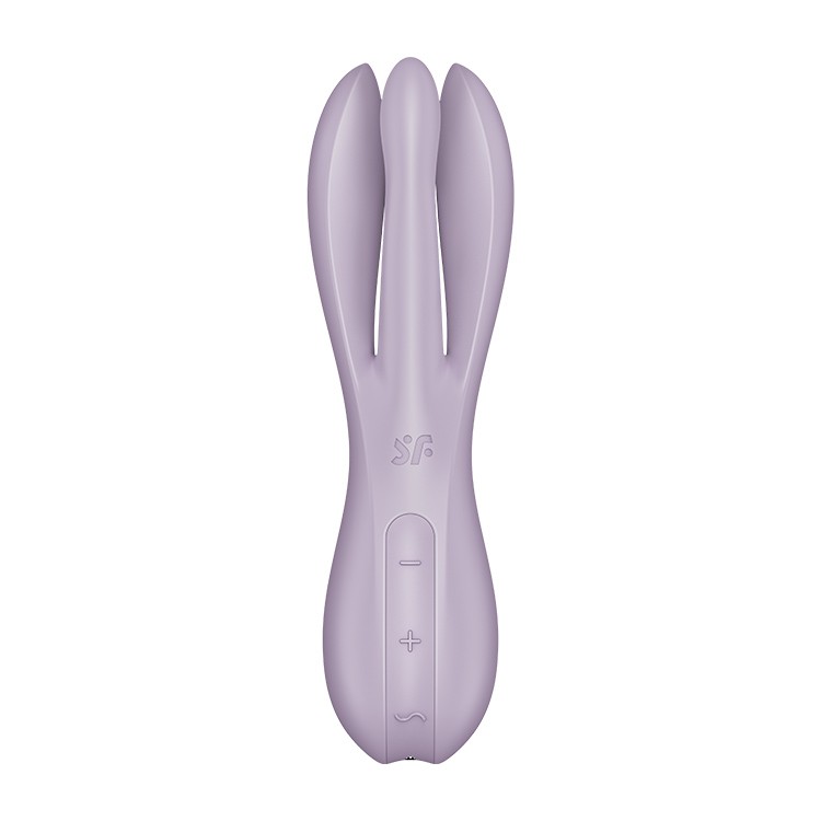 VIBRADOR THREESOME 2 LILA SATISFYER - Imagen 9